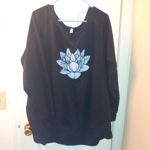 Lotus flows sweatshirt